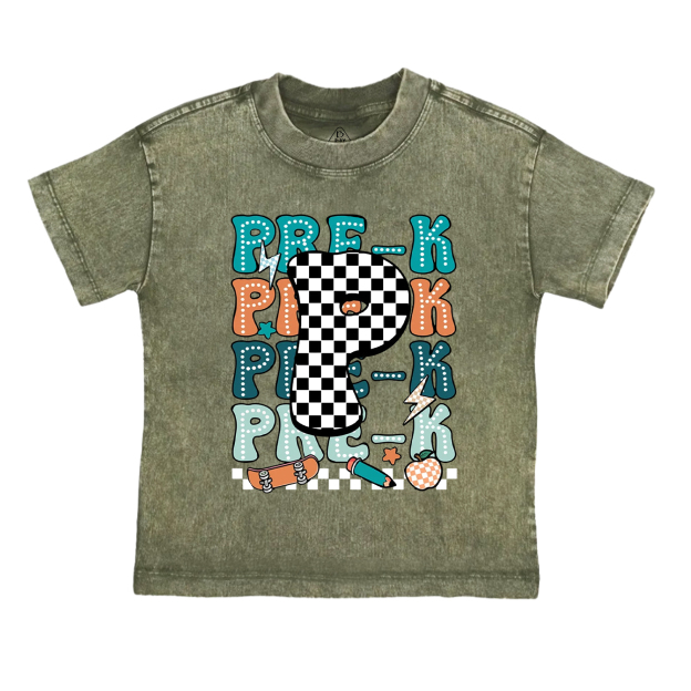 Personalized Fun Atmosphere Toddler&Kids Washed Tees