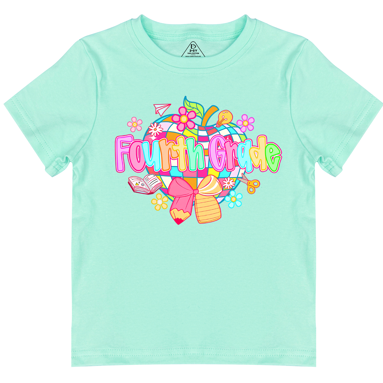 Personalized Sparkling Apple Back To School Gift Pack Toddler&Kid's Tees Beepumpkin 