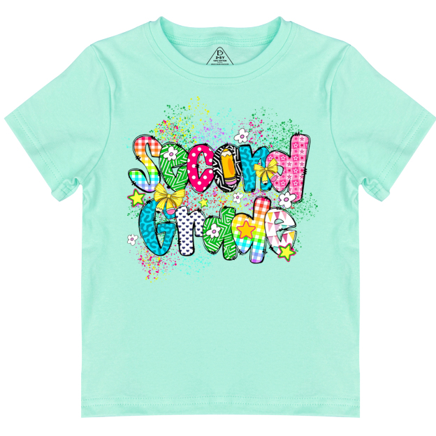 Personalized Ink splash Back To School Toddler&Kid's Tees Beepumpkin 