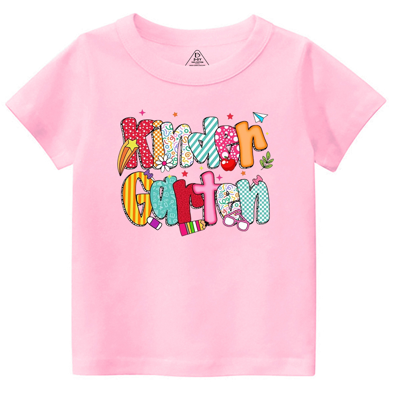 Personalized Colorful School Adventures Toddler&Kid's Tees Beepumpkin 