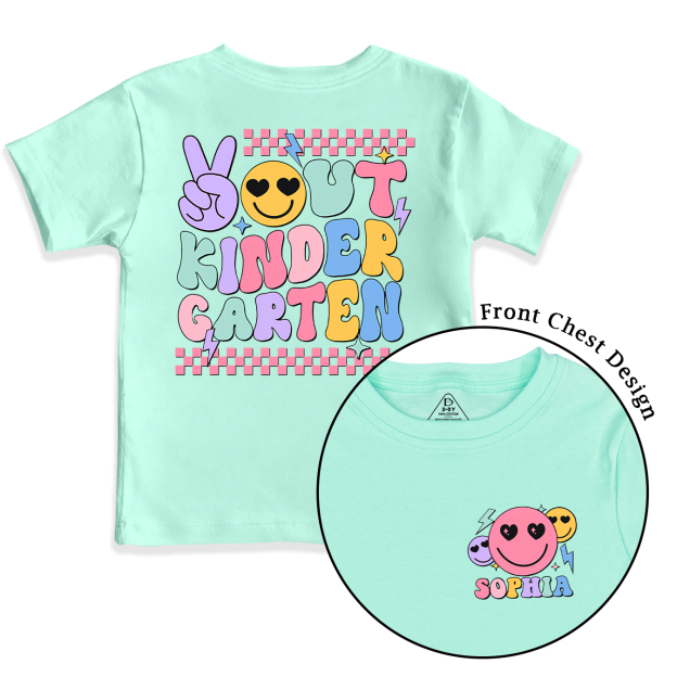 Personalized Kindergarten Graduation Toddler&Kid's Tees Beepumpkin 
