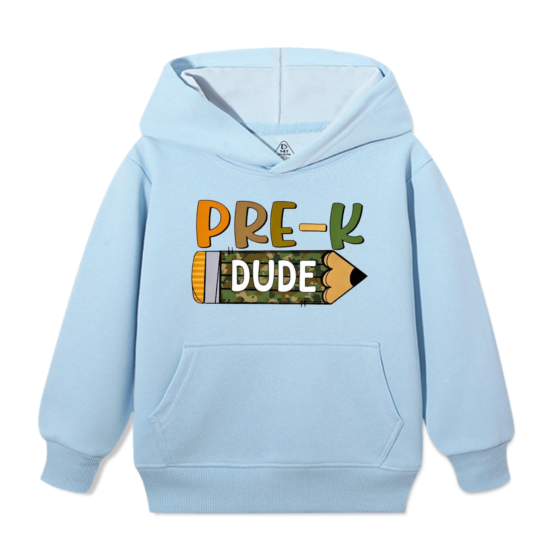 Personalized Retro Boys Preschool Kid's Hoodies Beepumpkin