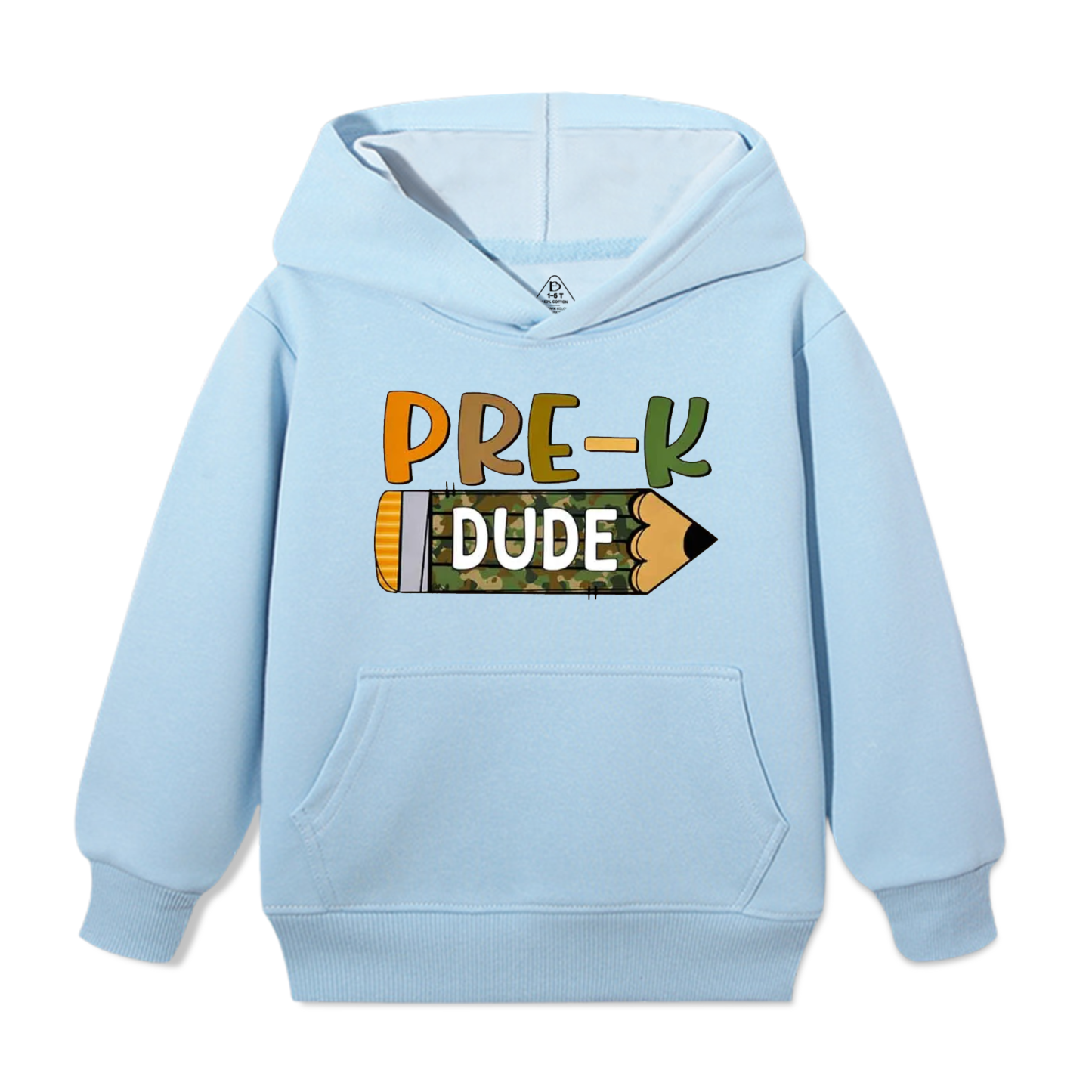 Personalized Retro Boys Preschool Kid's Hoodies Beepumpkin