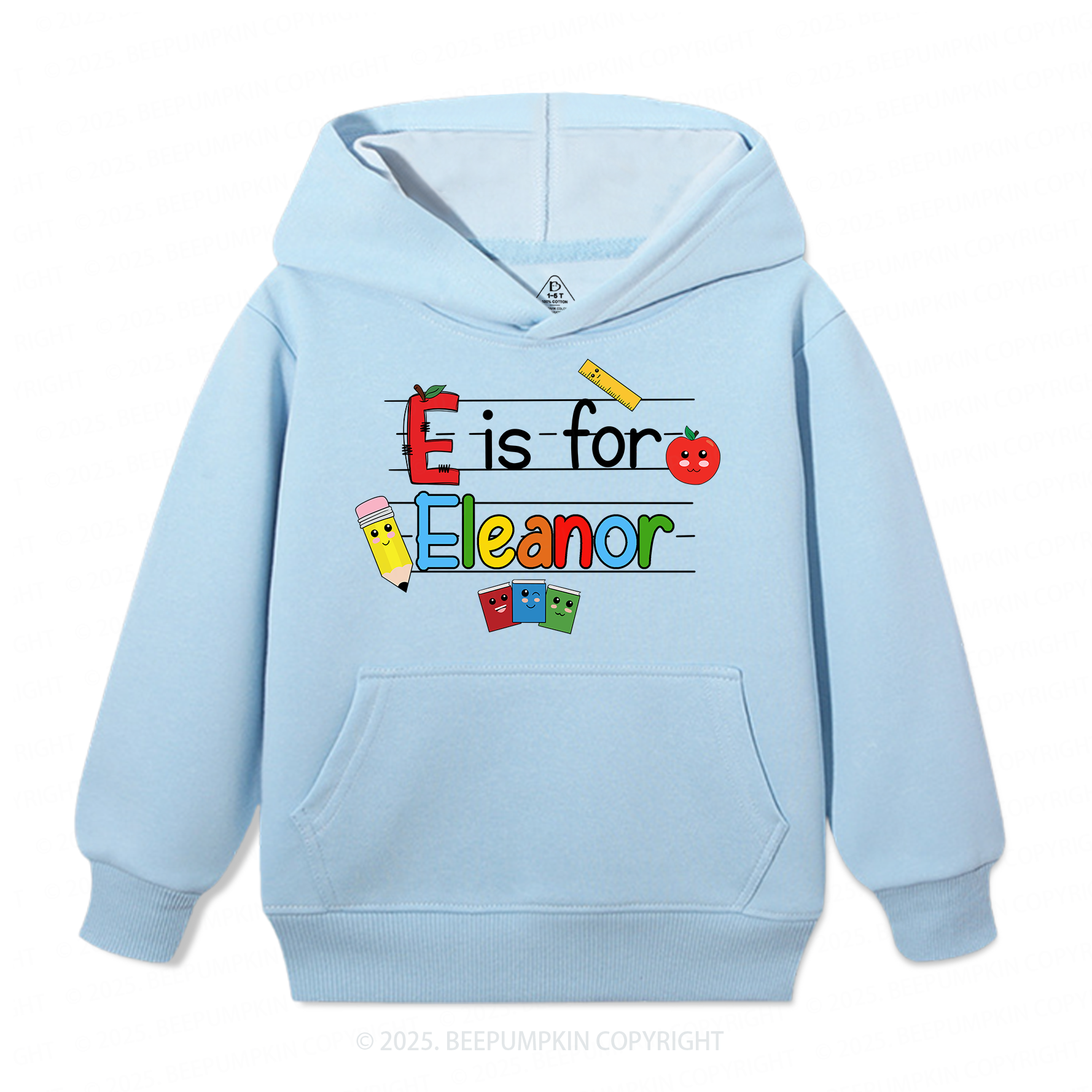 Personalized Kids Name Kid's Hoodies Beepumpkin