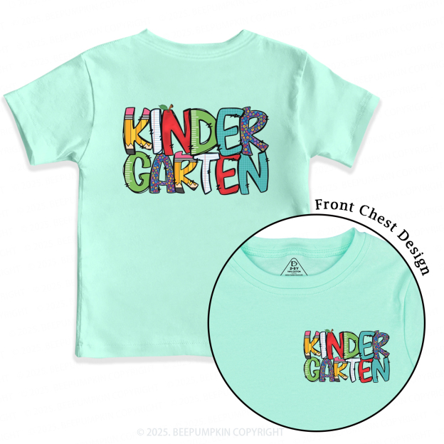 Personalized Grade Level Fun Toddler&Kid's Tees Beepumpkin 