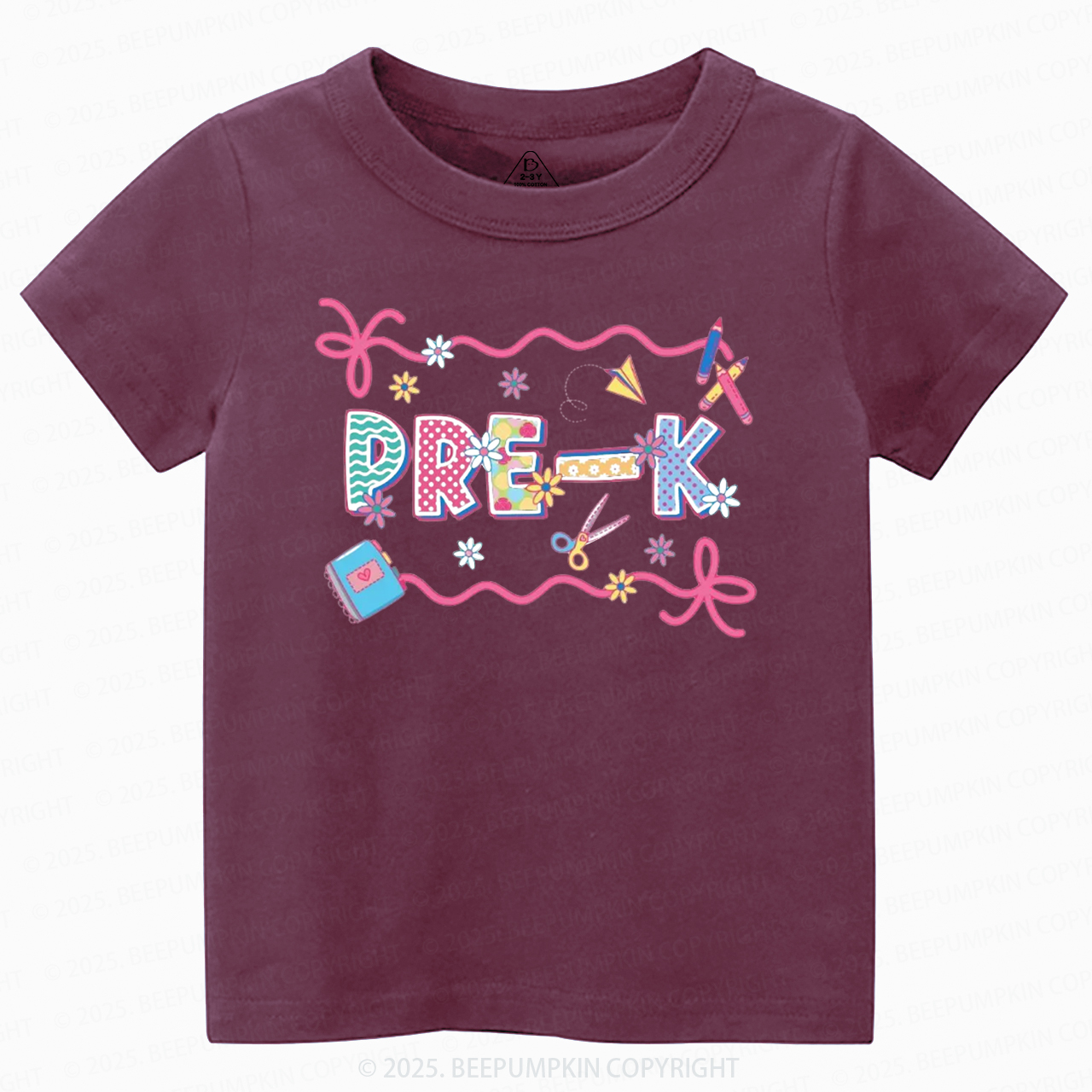 Personalized Coquette Pencil Toddler&Kid's Tees Beepumpkin