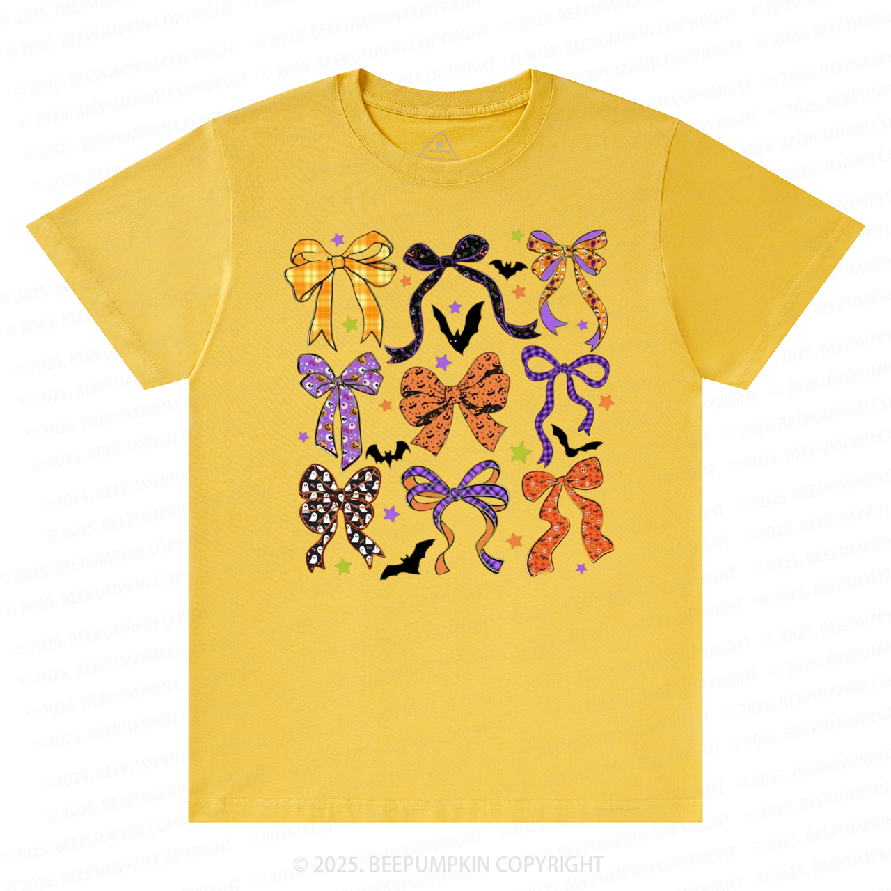 Coquette Bow Halloween T-Shirts Beepumpkin 