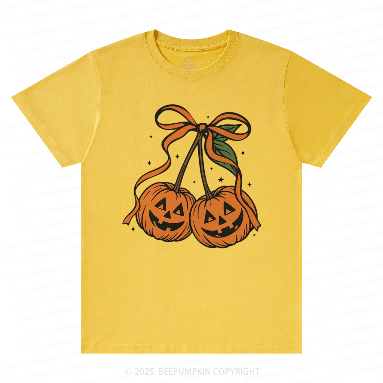 Pumpkin Face Halloween T-Shirts Beepumpkin 