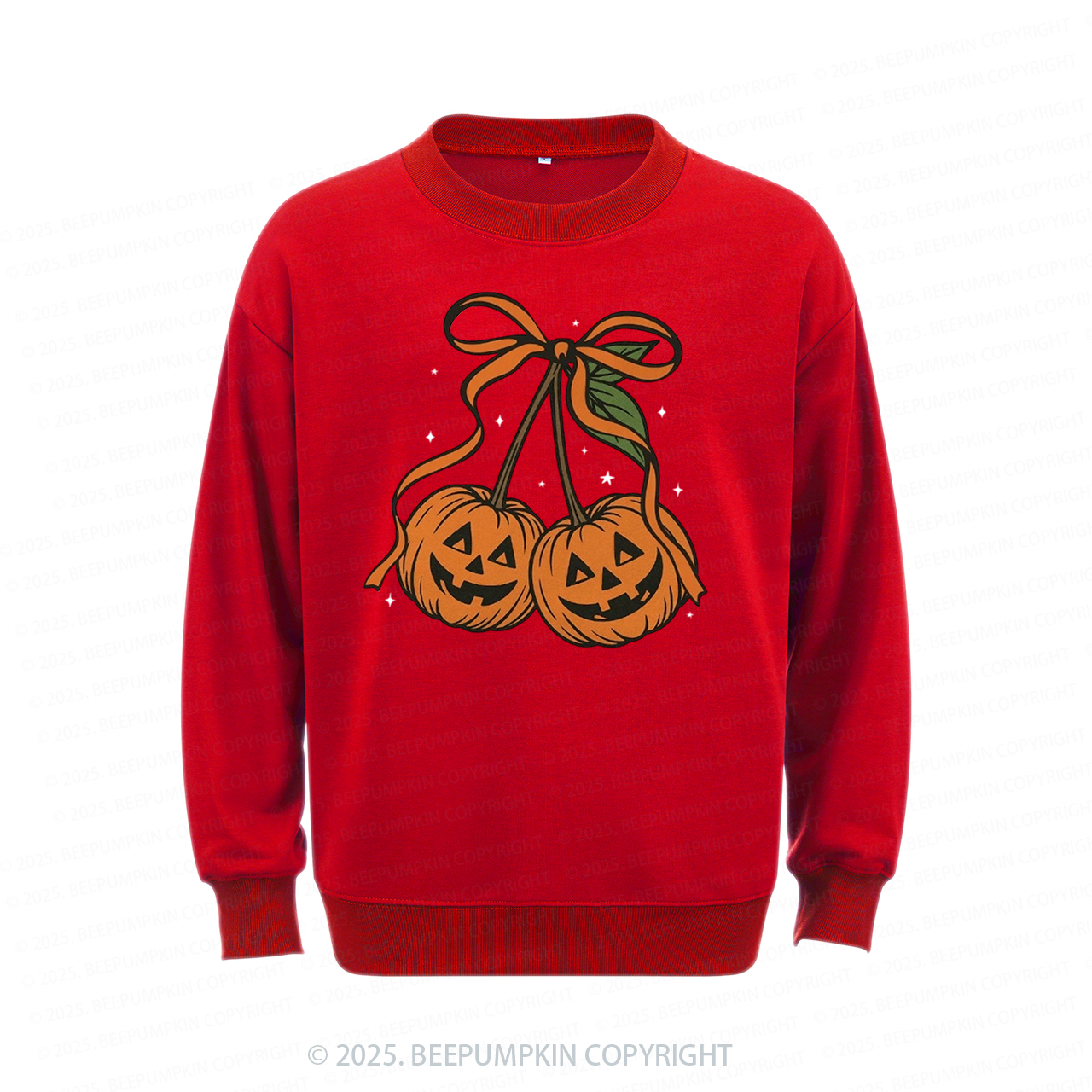 Pumpkin Face Halloween Sweatshirt Beepumpkin