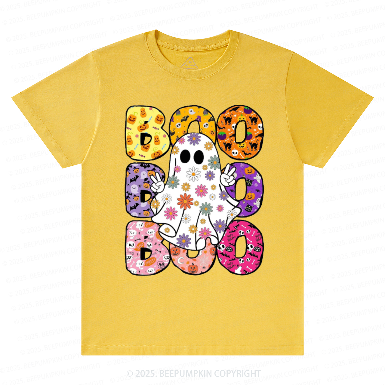 Boo Halloween T-Shirts Beepumpkin 