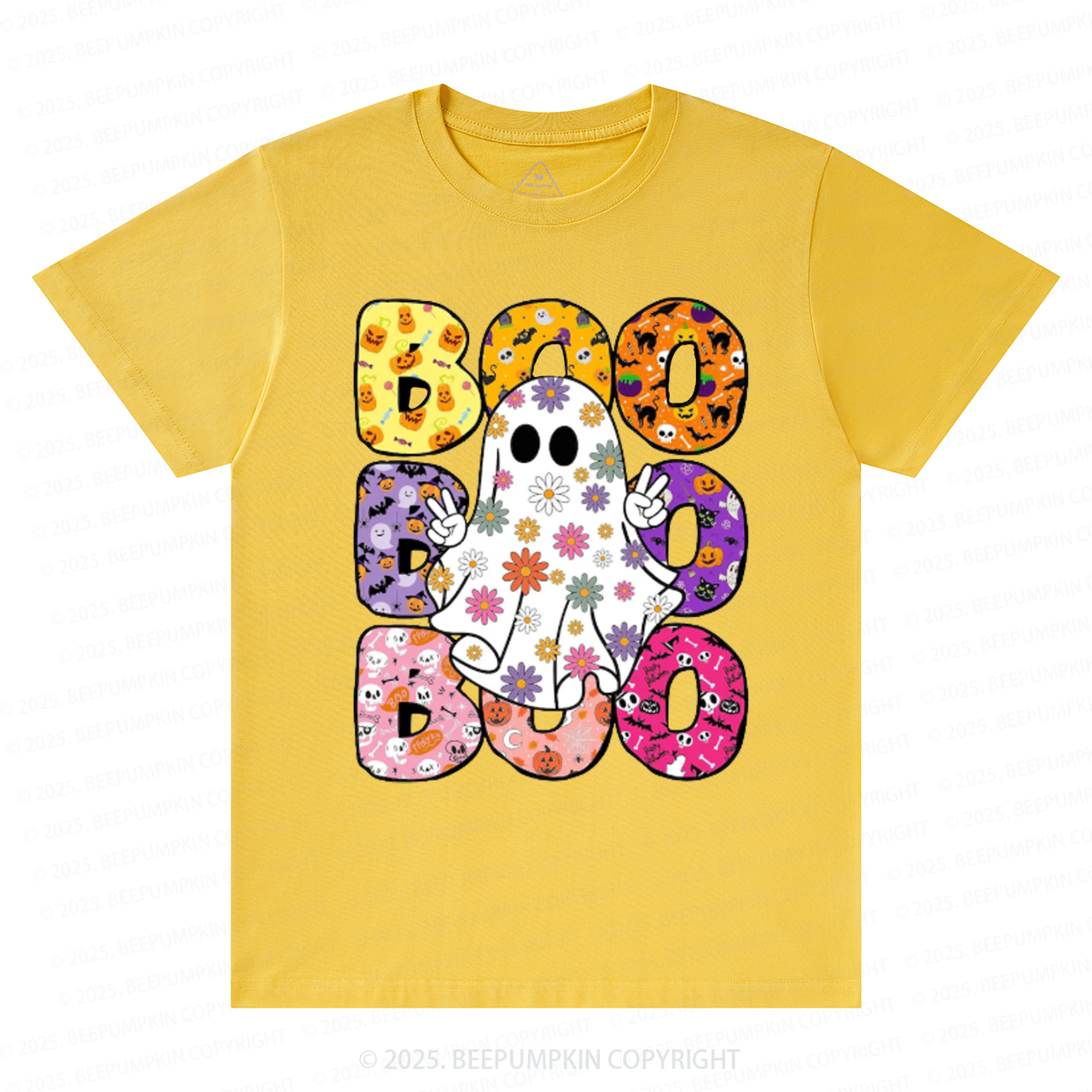 Boo Halloween T-Shirts Beepumpkin 