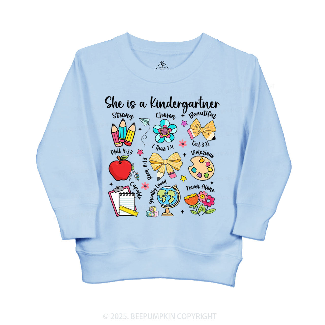 Personalized Bright & Brilliant Grader Kid's Sweatshirt