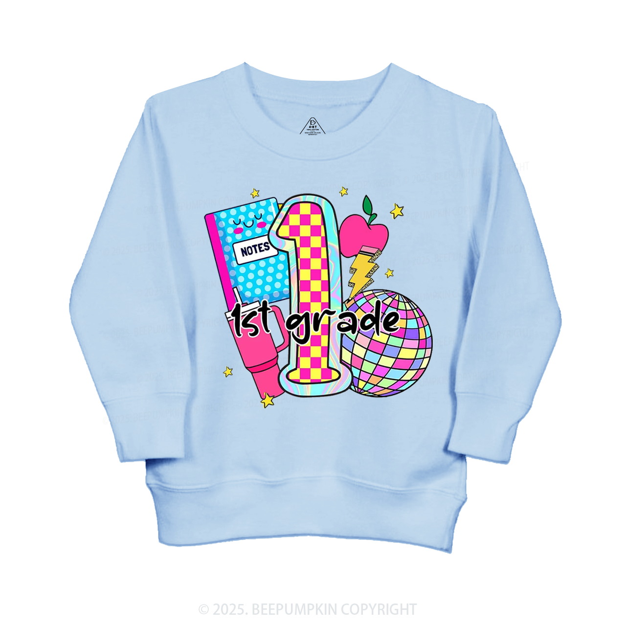 Personalized Grade Glow Collection Kid's Sweatshirt