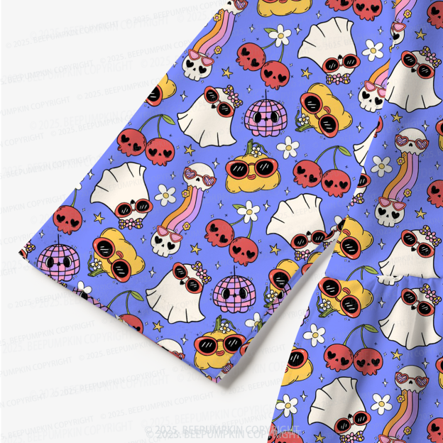 Spooky Cutie All Over Print Kids Dress