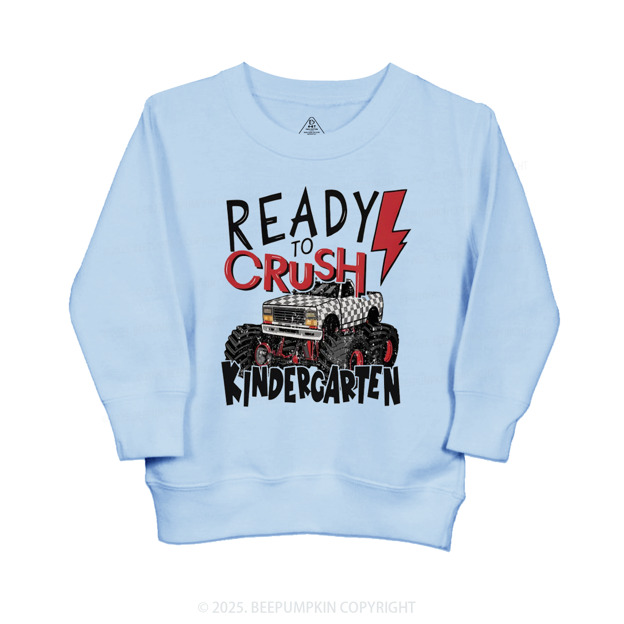 Personalized Ready To Crush Grade Kid's Sweatshirt