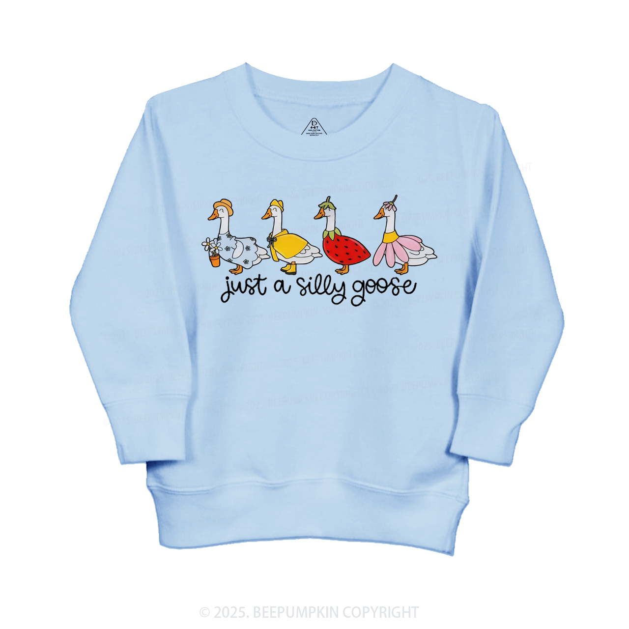 Just A Silly Goose Kid's Sweatshirt