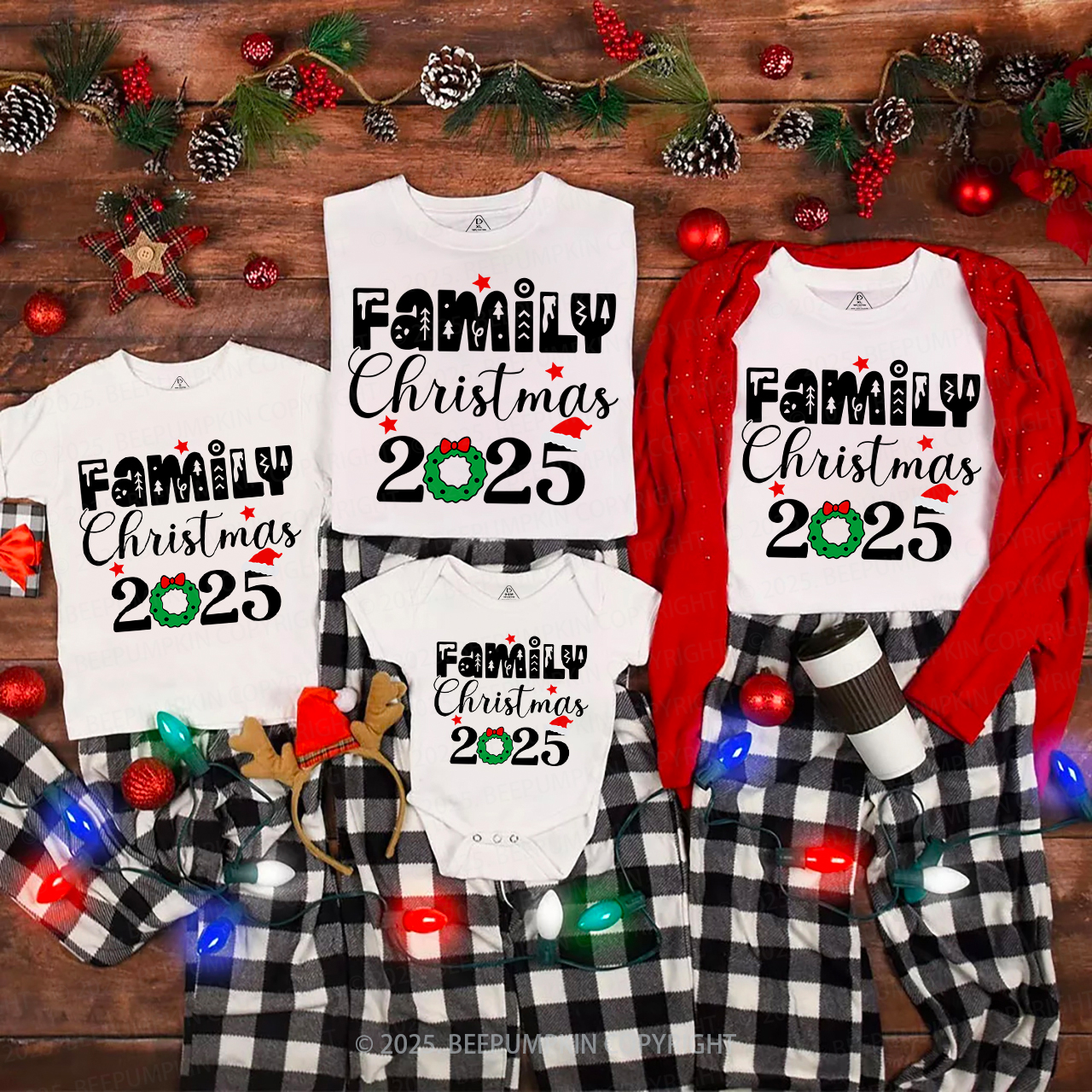 Family Christmas 2025 Holiday Funny Shirts