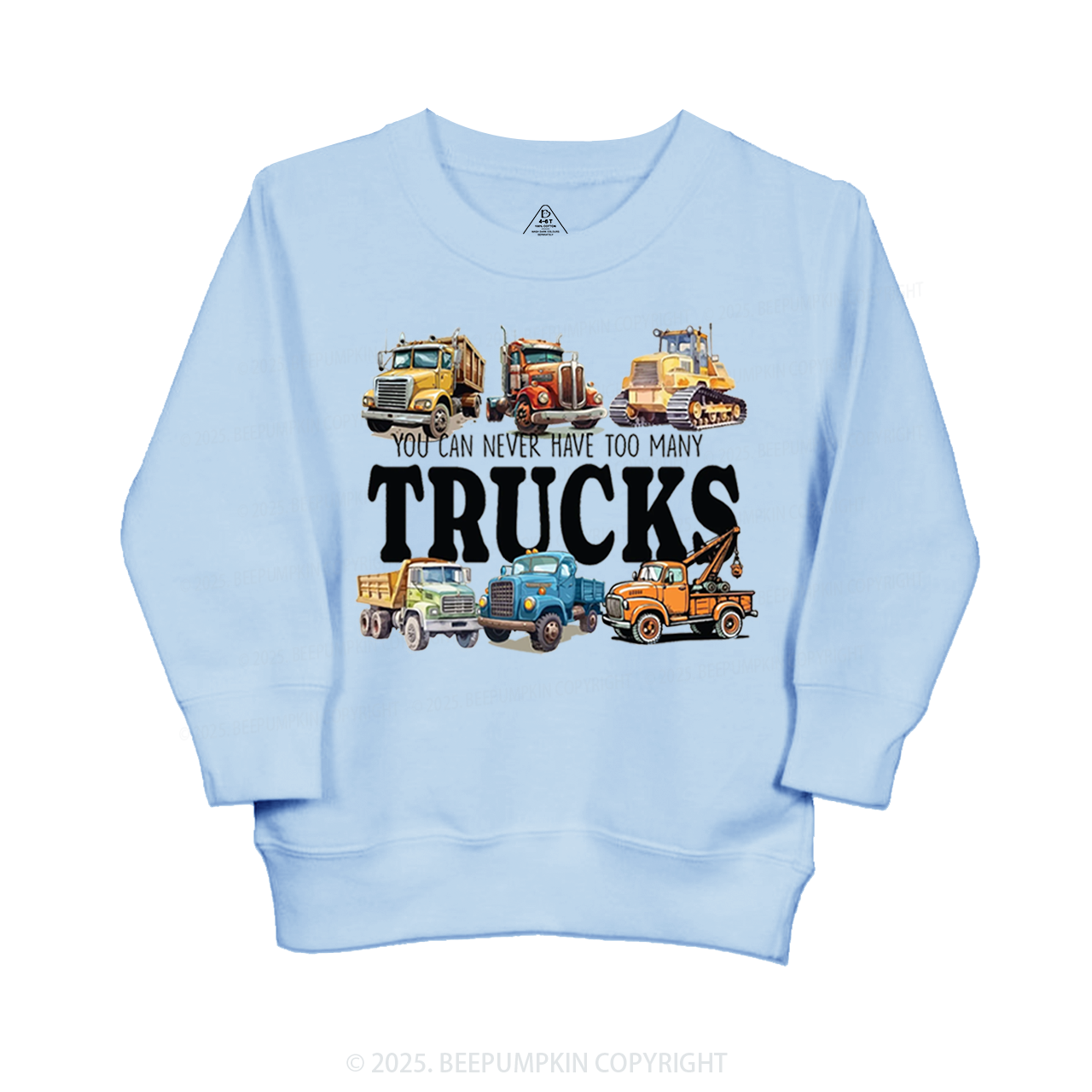 Trucks Kid's Sweatshirt