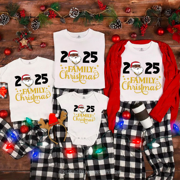 Santa Family Christmas 2024 Party Shirts Beepumpkin