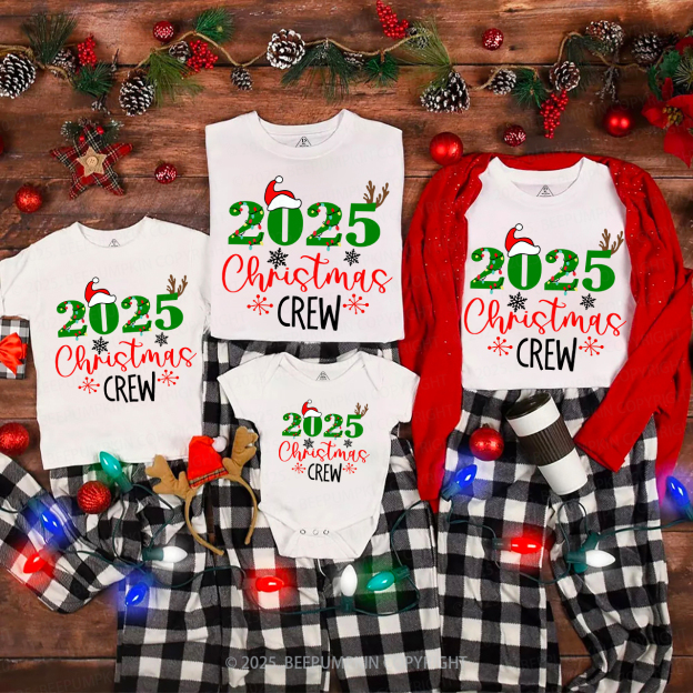 2024 Snow Christmas Family Matching Shirt