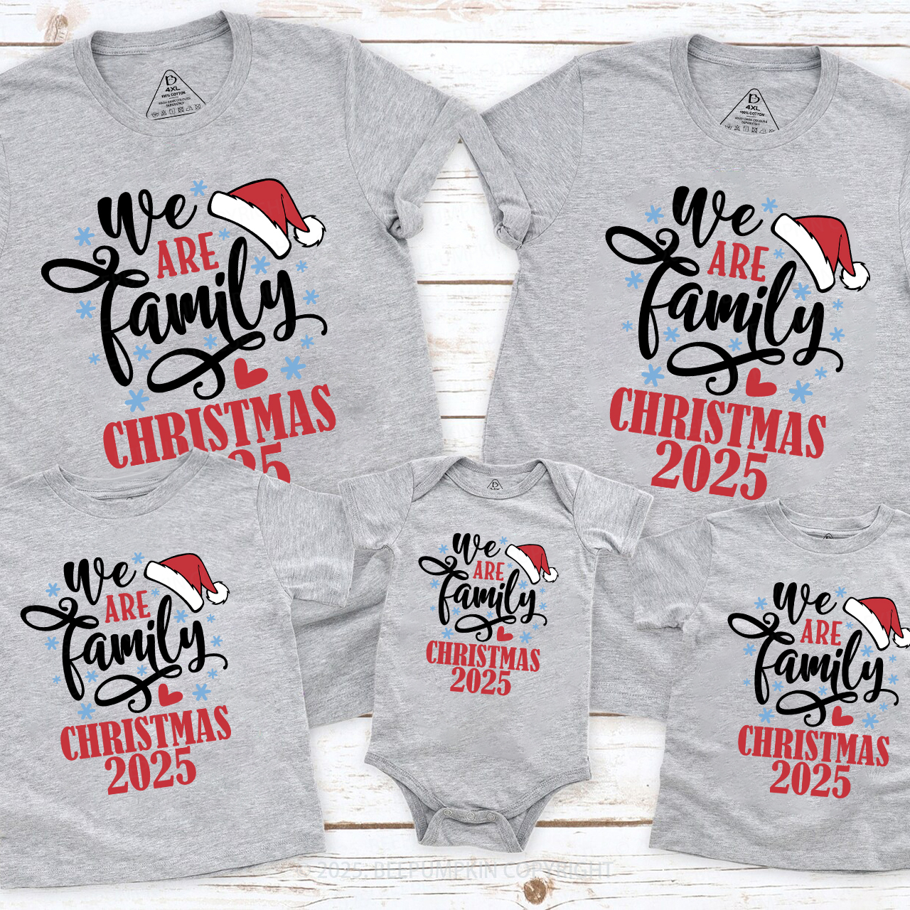 2025 We Are Family Christmas Reunion Matching Shirts Beepumpkin