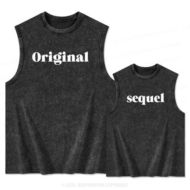 Original Sequel Dad&Me Matching Washed Tank Top