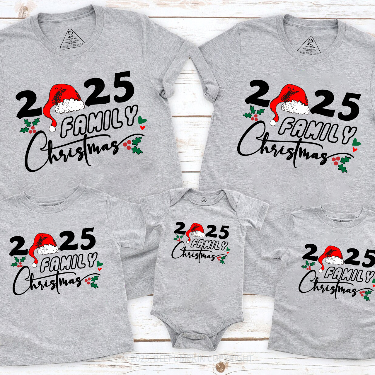 2025 Family Christmas Custom Matching Shirt