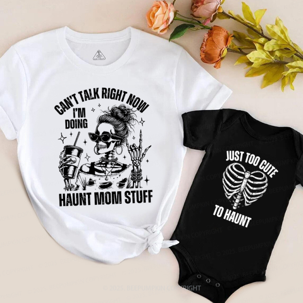 Personalized Bone Family Collection Halloween Family Matching Shirts