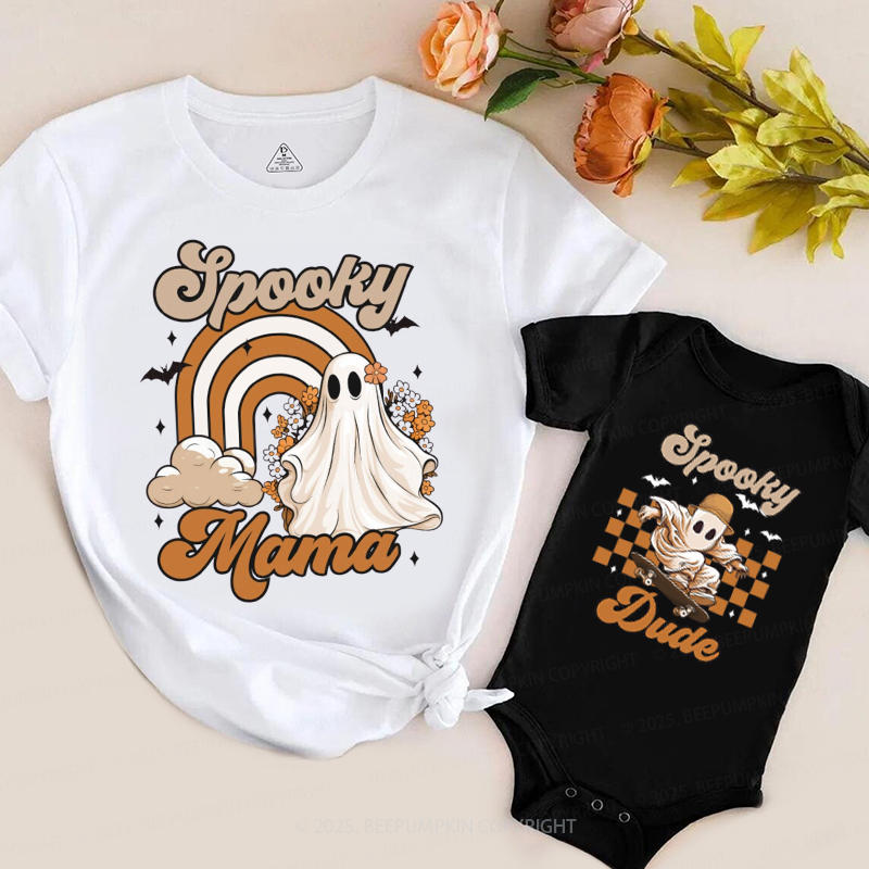 Personalized Spooky Halloween Family Matching Shirts