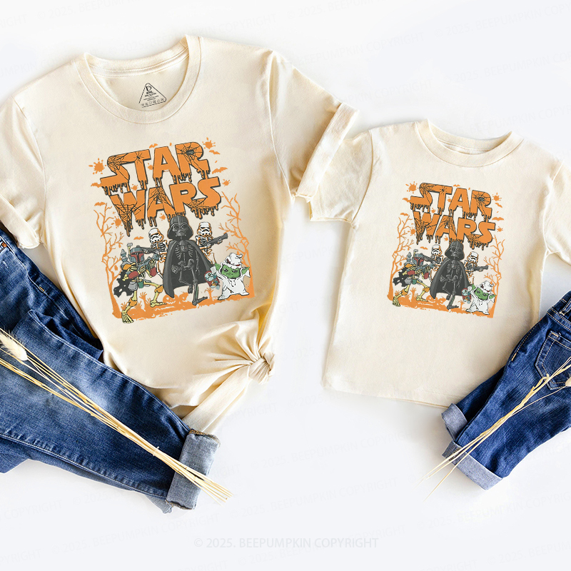 Galactic Halloween Family Matching Shirts