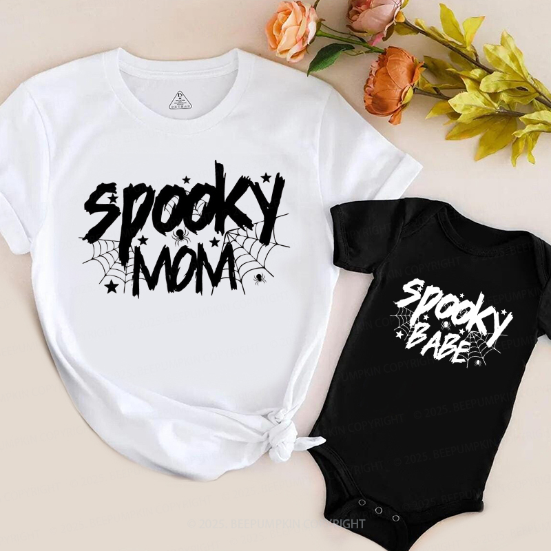 Personalized Ghostly Halloween Family Fun Matching Shirts