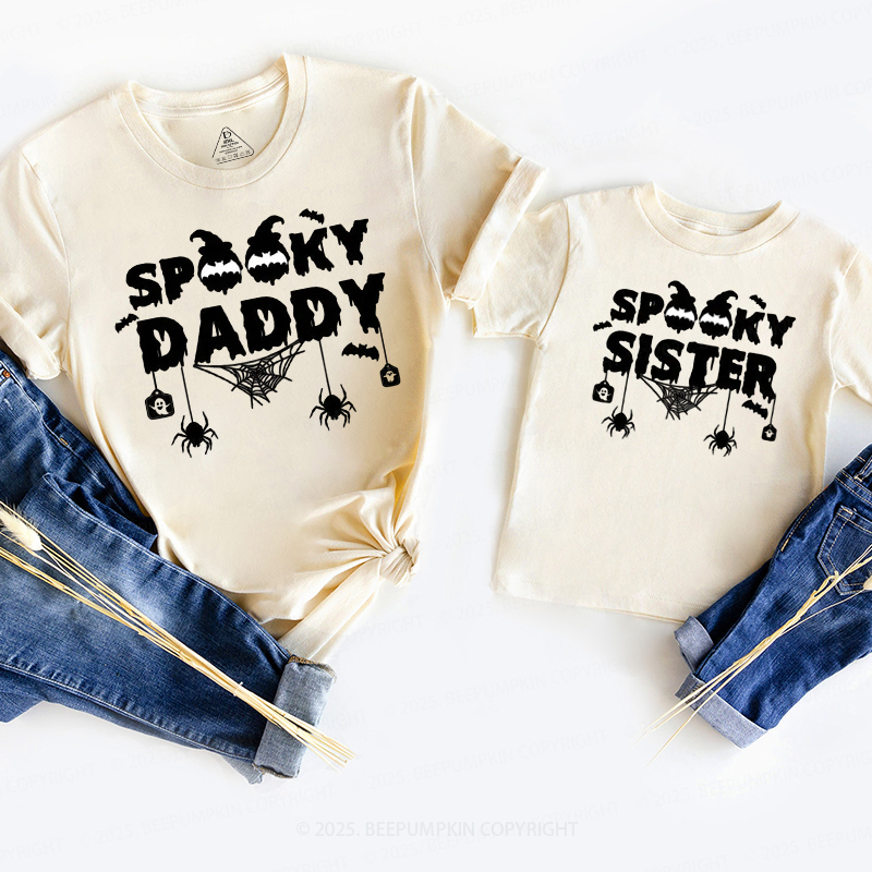 Personalized Spooky Halloween Family Matching Shirts