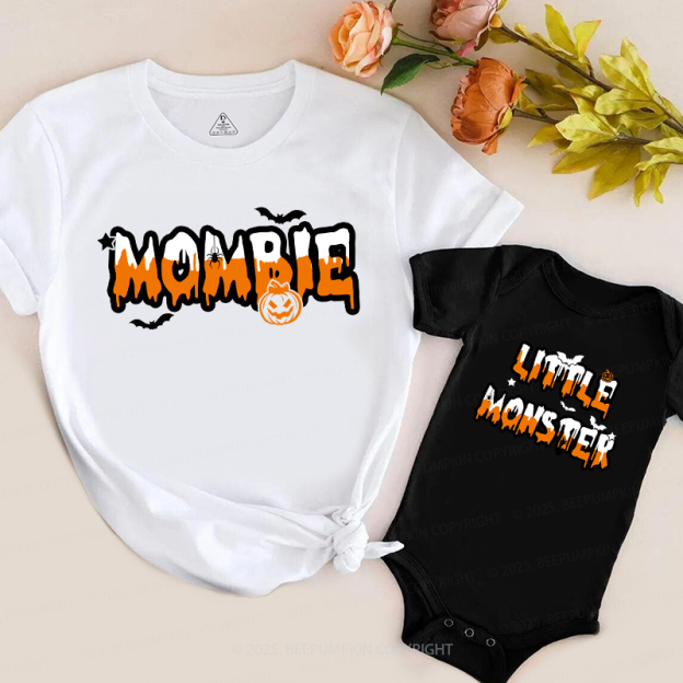 Personalized Monster Drip Halloween Family Matching Shirts