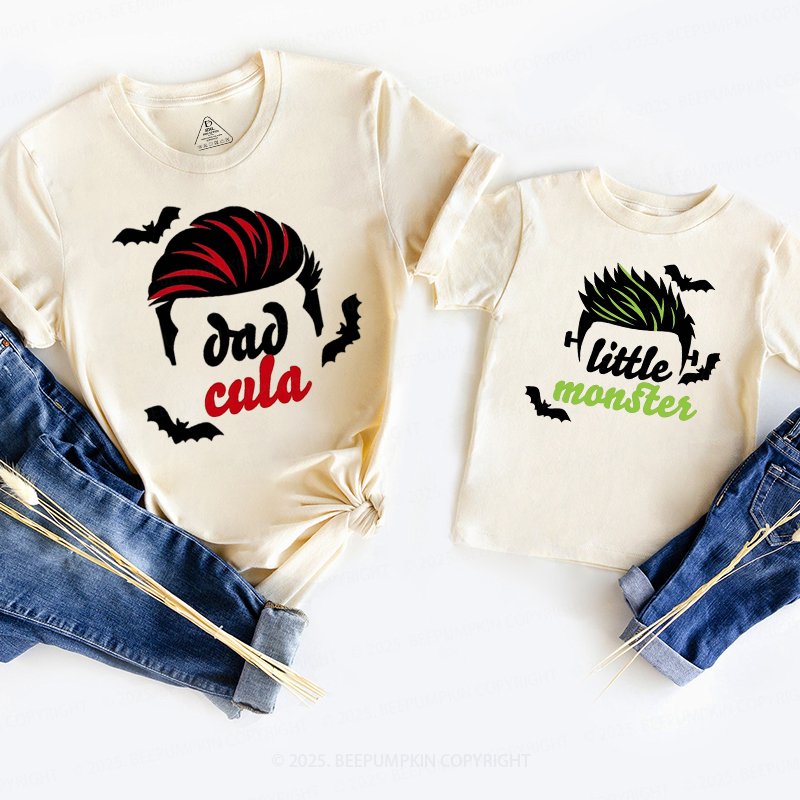 Personalized Halloween Monster Squad Family Matching Shirts