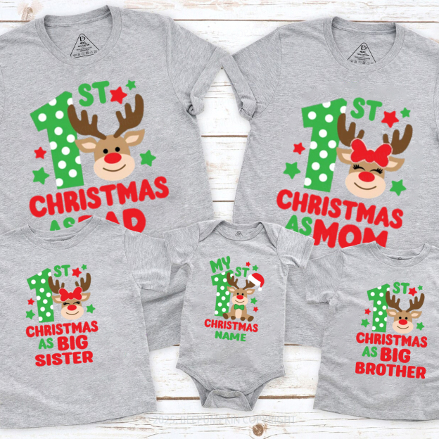 Holiday Memories Christmas Family Matching T-Shirts Beepumpkin