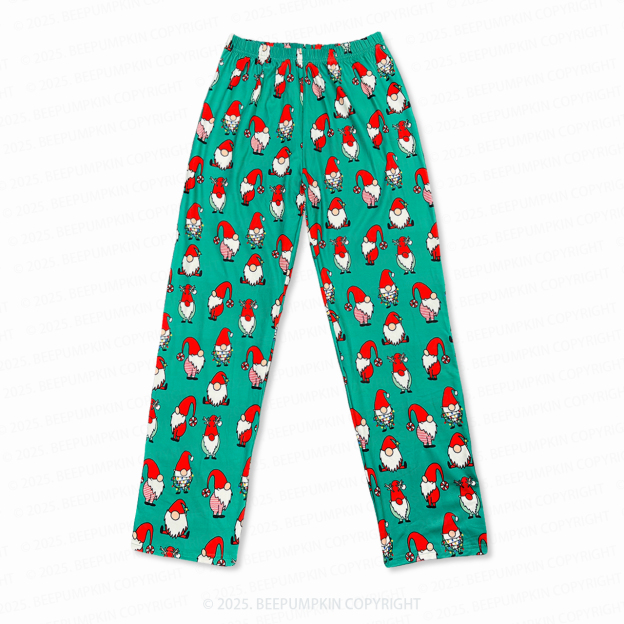Personalized Dear Santa Family Matching Christmas Gnomes Pajamas Beepumpkin