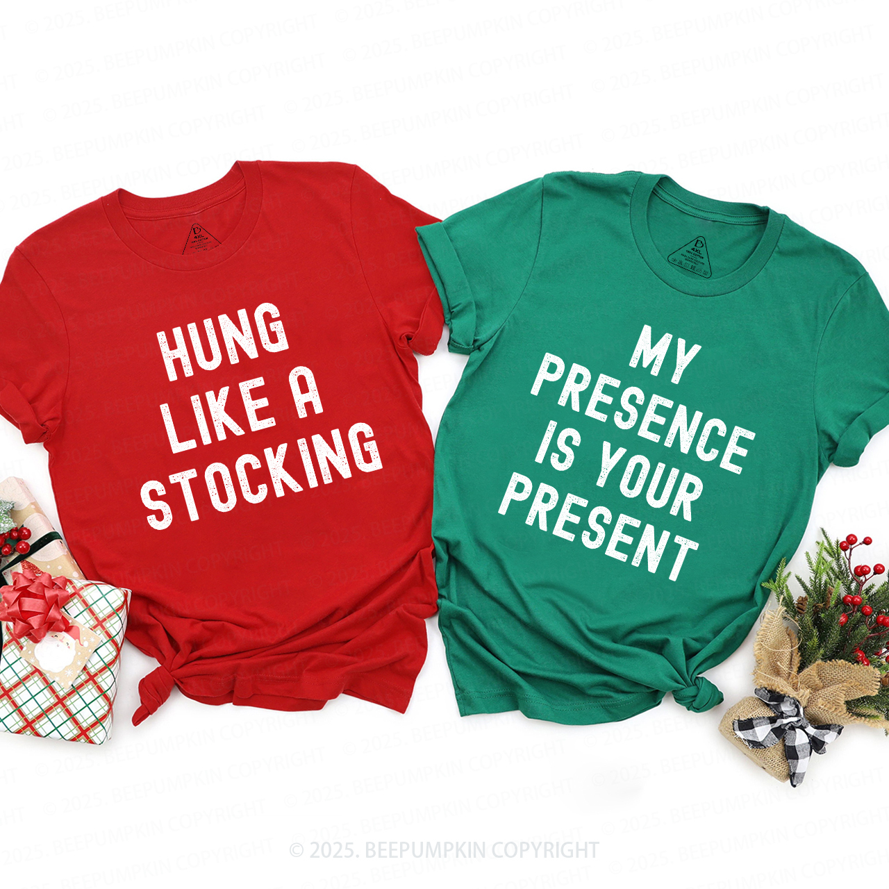 Personalized Funny 60 Quotes Christmas Party Family Matching T-Shirts Beepumpkin