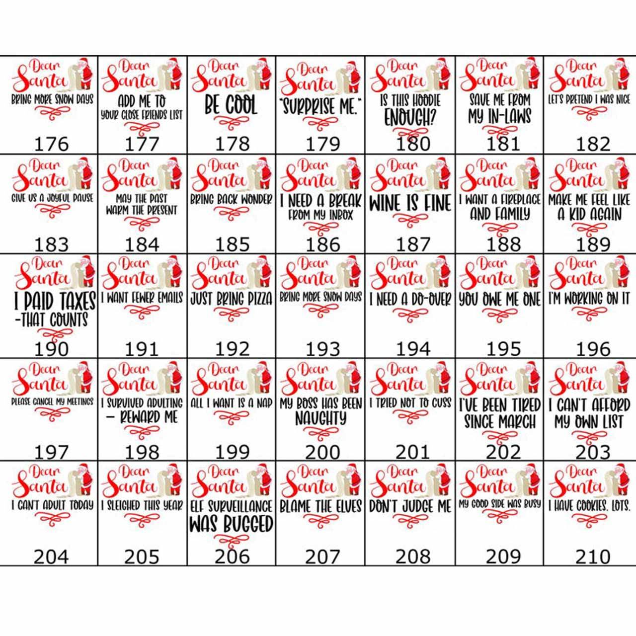 Personalized Dear Santa Christmas Family Matching Pajamas