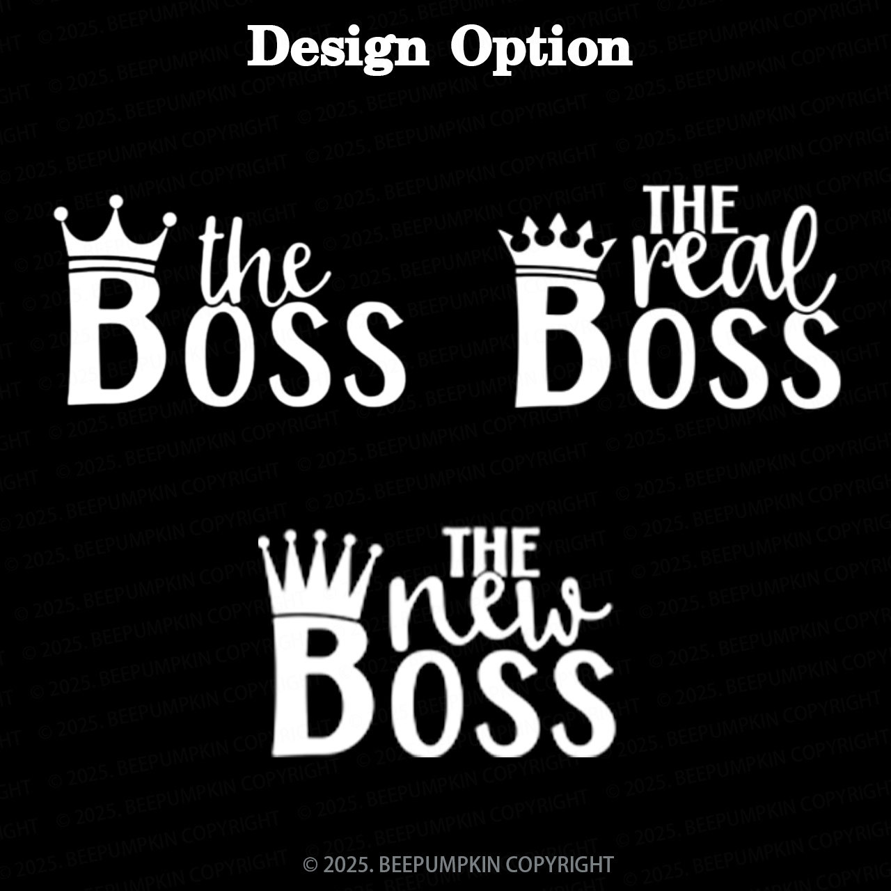 Personalized Boss Family Matching Hoodie Set