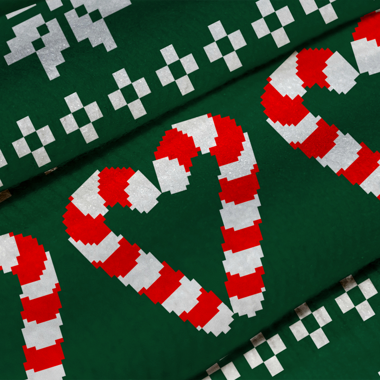 Green Christmas Family Matching Knit Sweatshirt