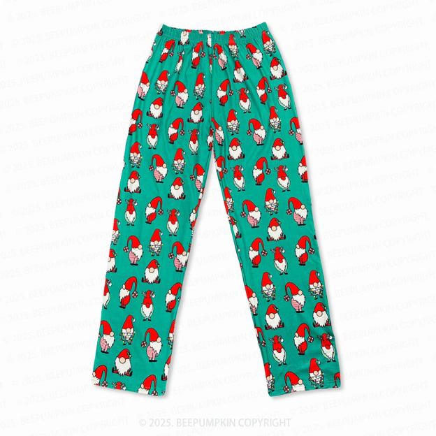 Gnome For The Holidays Family Matching Gnomes Pajamas Beepumpkin