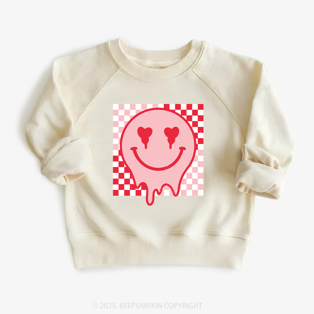 Melt Face Valentine's Day Kid‘s Sweatshirt