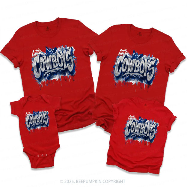 Bold Star Crew Family Matching Tees Beepumpkin