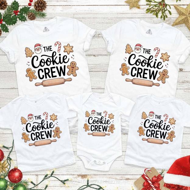 Cookie Squad Family Matching T-Shirts Beepumpkin