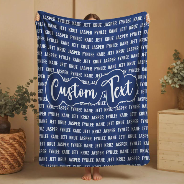 Personalized Grandma Blanket