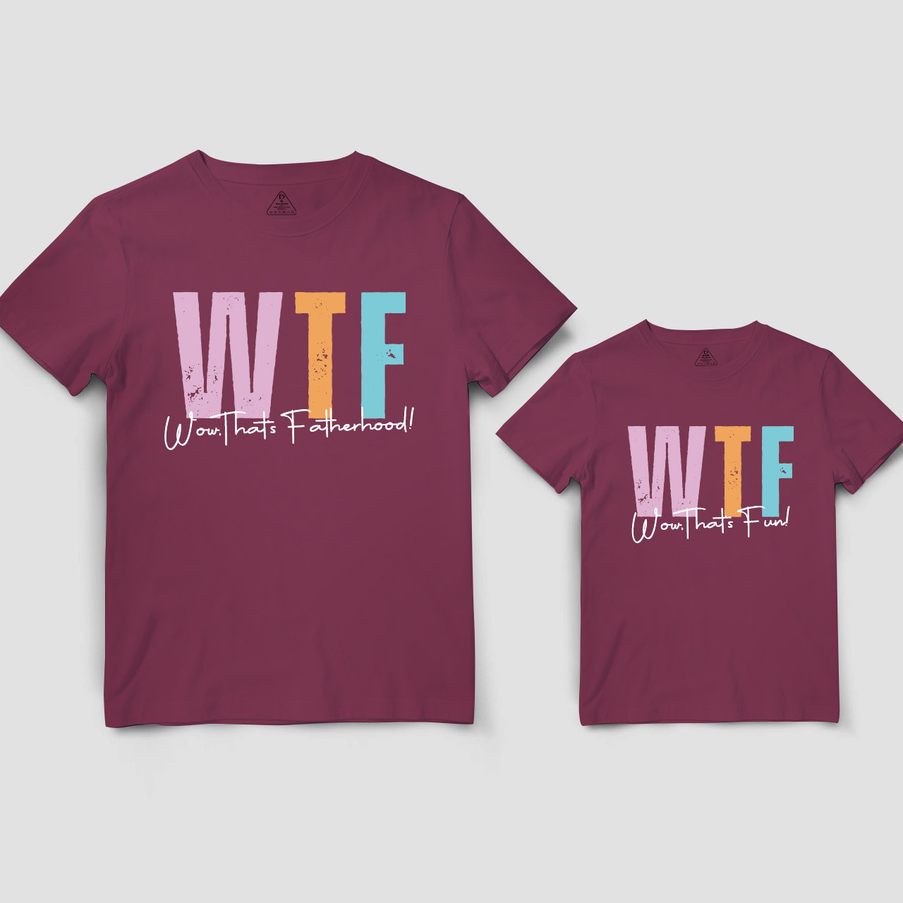 Wow, That's Fatherhood! Dad&Me Matching Shirts