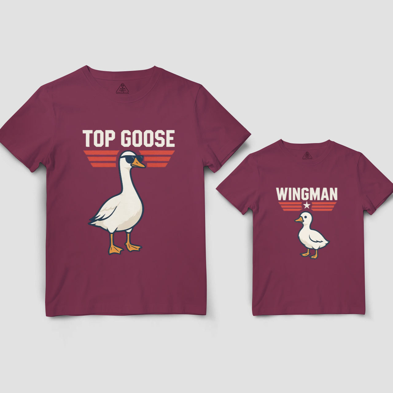 Top Goose And Wingman Dad&Me Matching Shirts