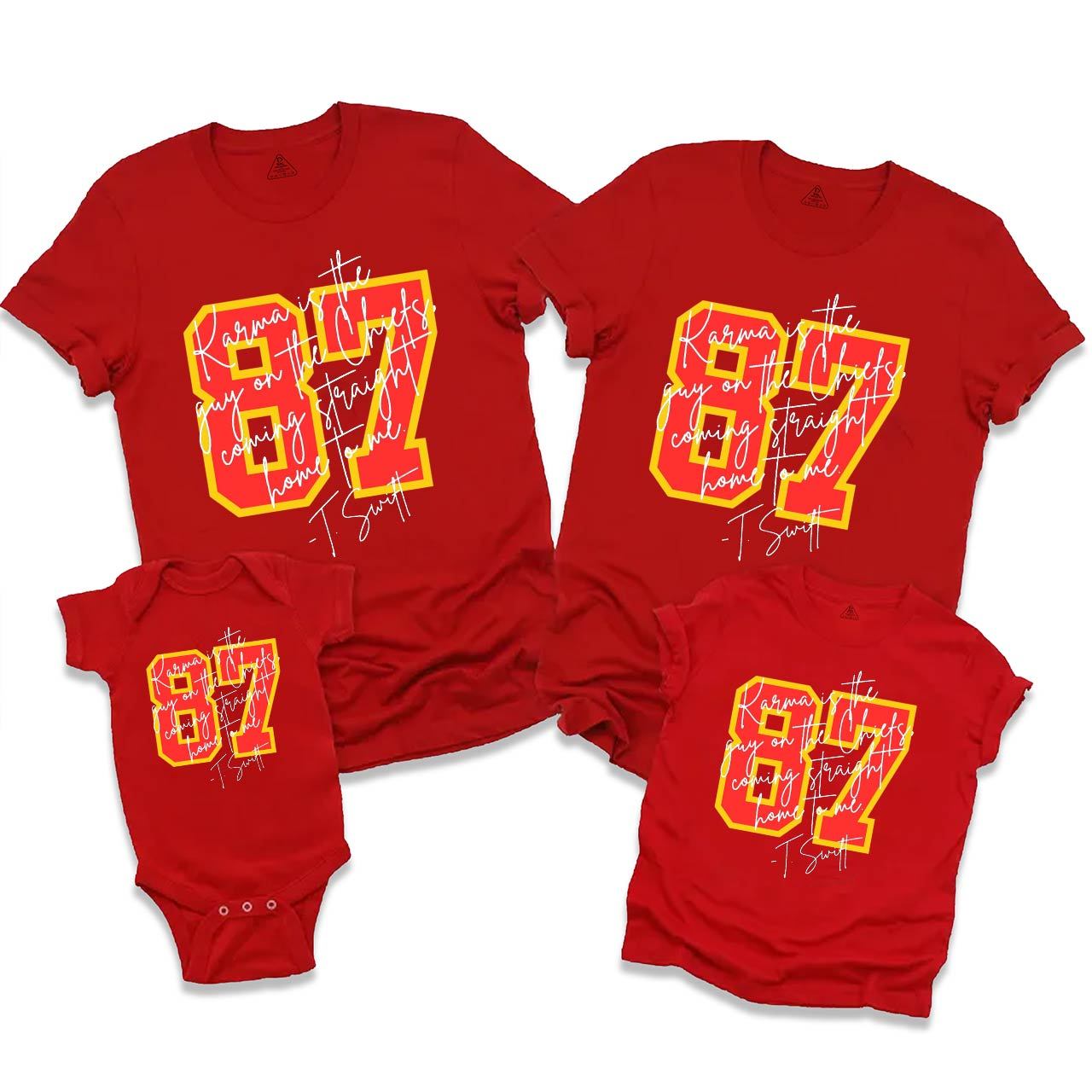 Game Day Energy Family Matching Tees Beepumpkin
