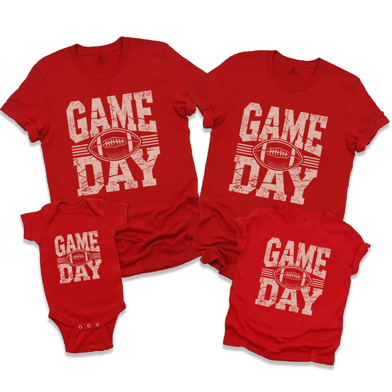 Game Day Football Family Matching Tees Beepumpkin