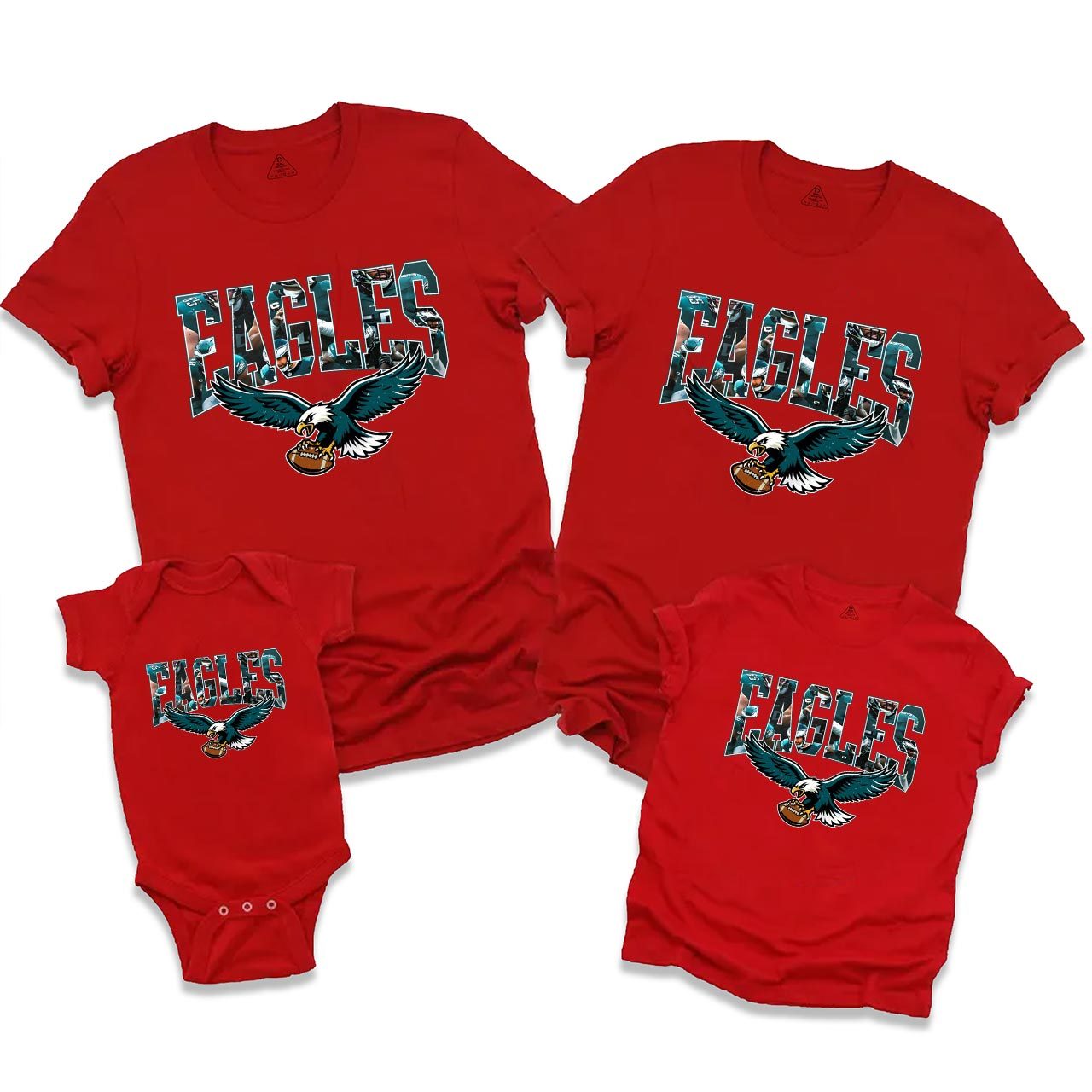 Talons Up Football Family Matching Tees Beepumpkin